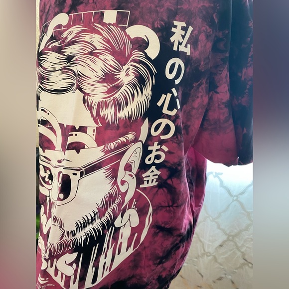 Paymoneywubby merch Meta Threads Men’s T-shirt Size 2XL Black Pink - Picture 2 of 5